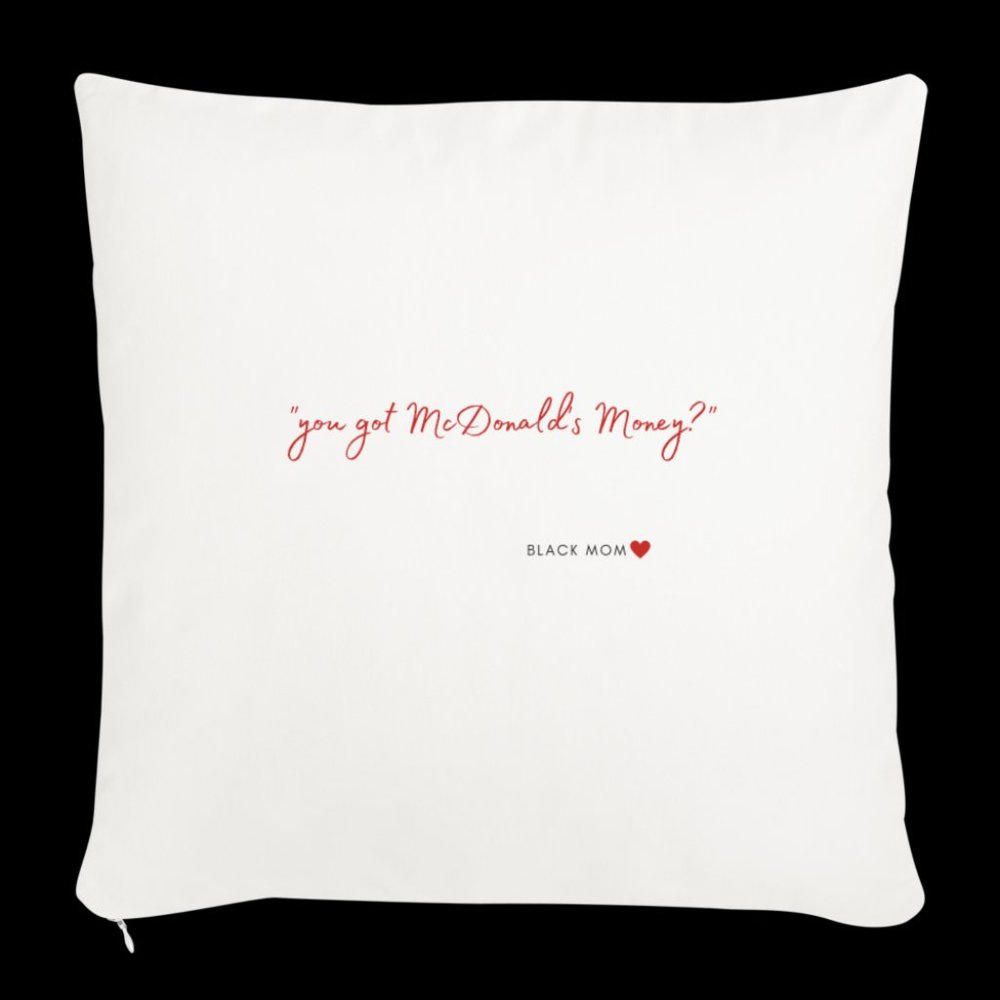 Throw Pillow | McDonald's Money?